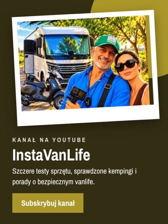 InstaVanLife – kanał o podróżach kamperem na YouTube